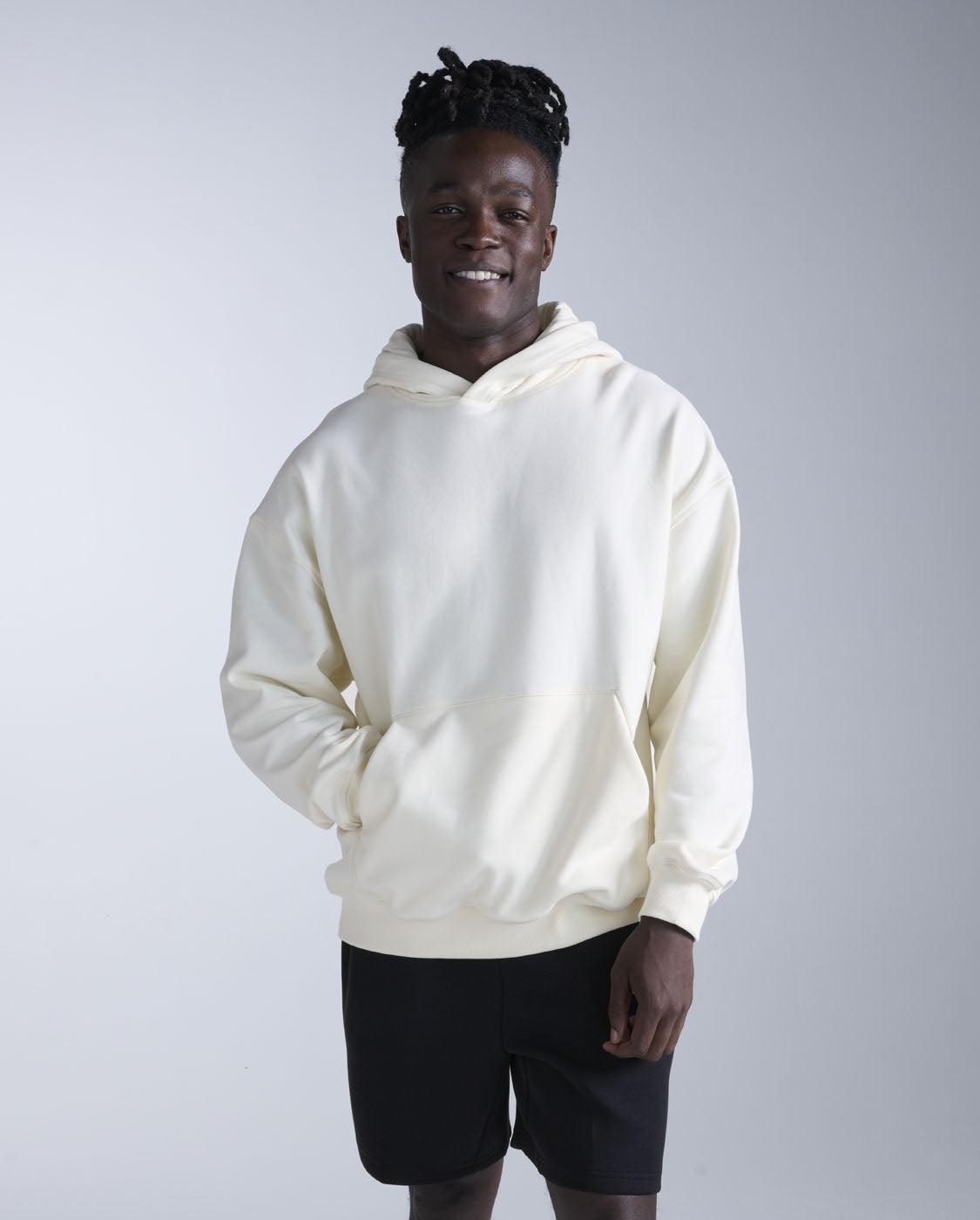2xu-ez-felpa-con-cappuccio-oversize-in-cotone-organico image 1