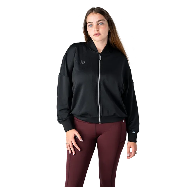bauer-train-full-zip-giacca-allenamento-donna-con-zip-intera image 1