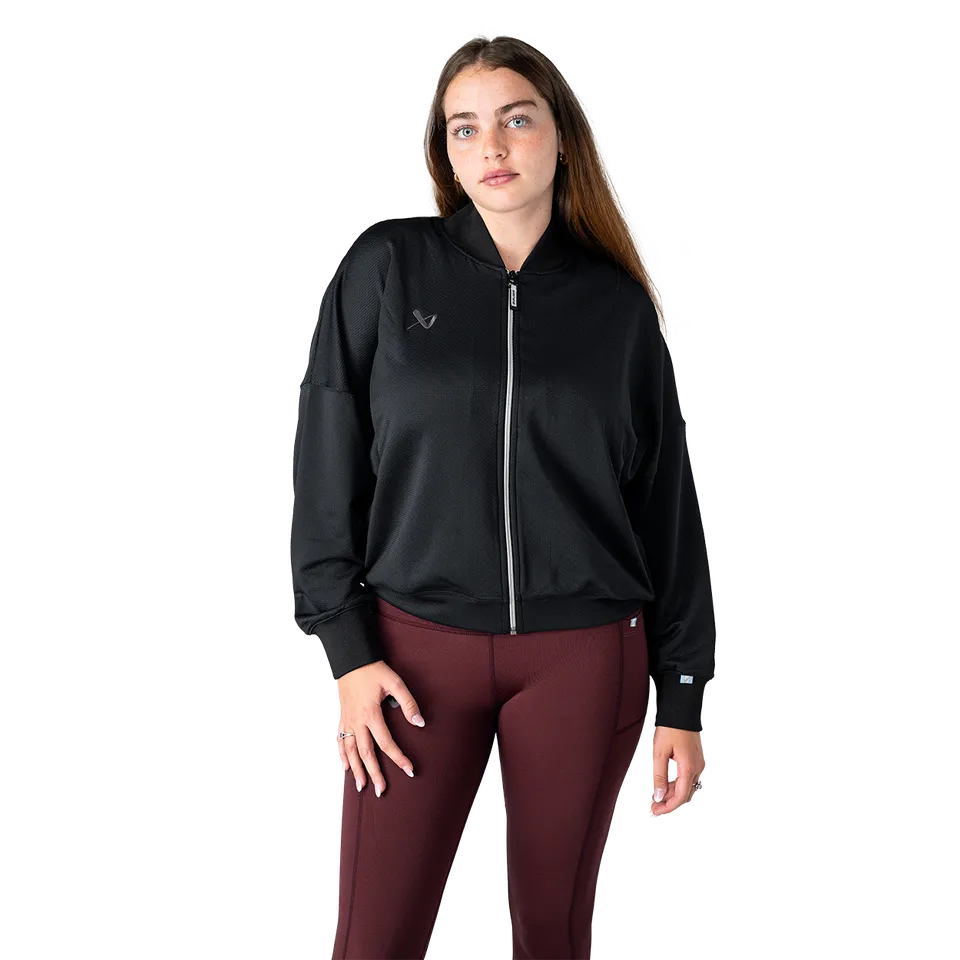 bauer-train-full-zip-giacca-allenamento-donna-con-zip-intera image 1