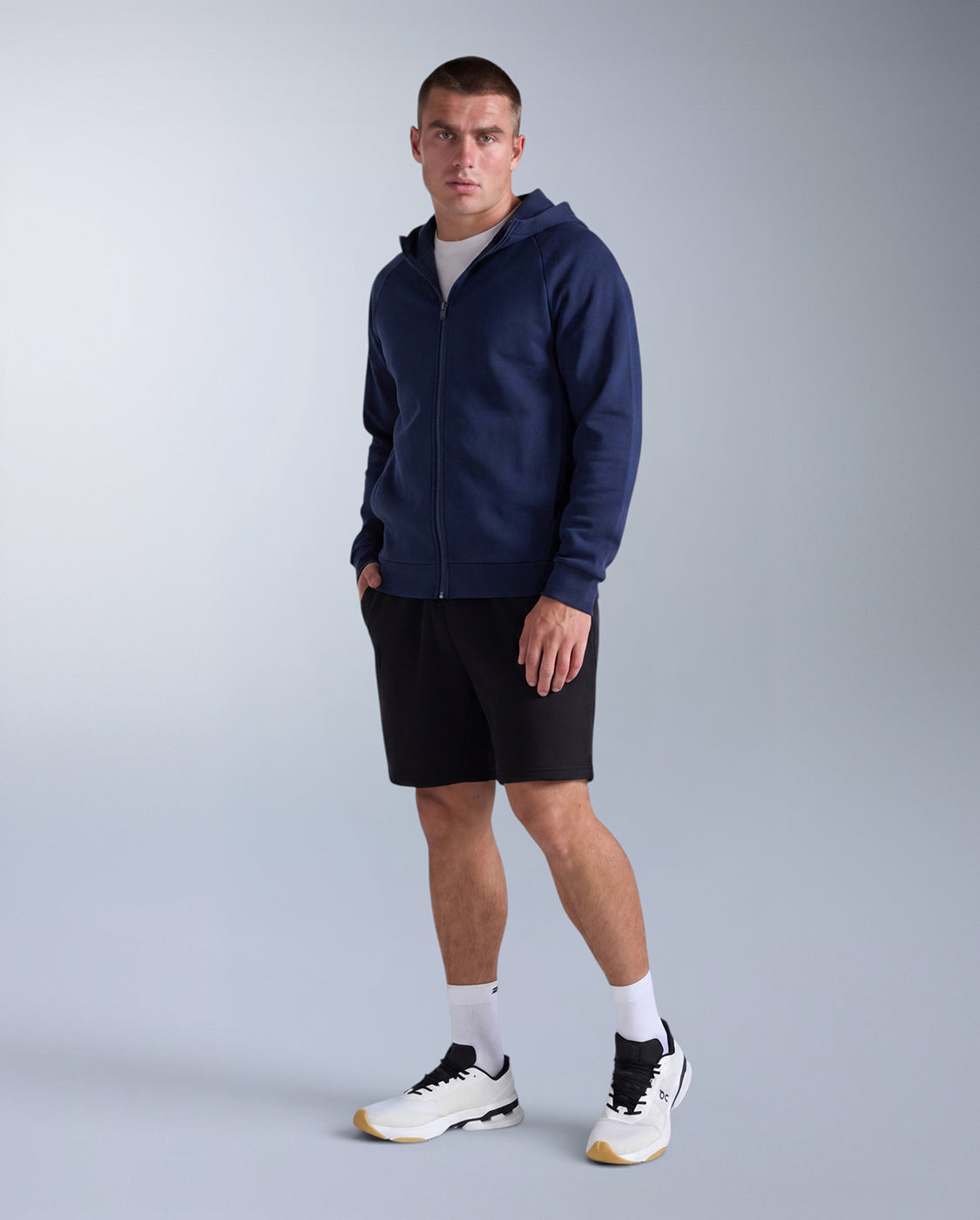 2xu-commute-felpa-full-zip-spacer-hoodie-uomo-blu image 5