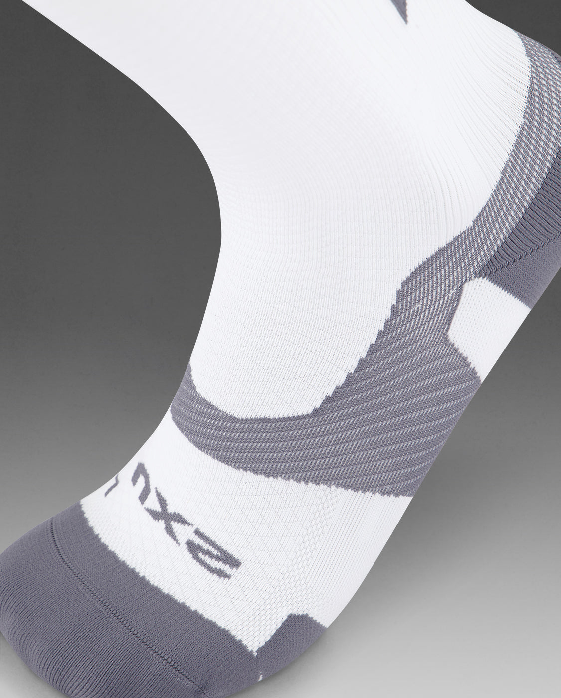 2xu-vectr-light-cushion-full-length-calze-a-compressione-bianco image 3