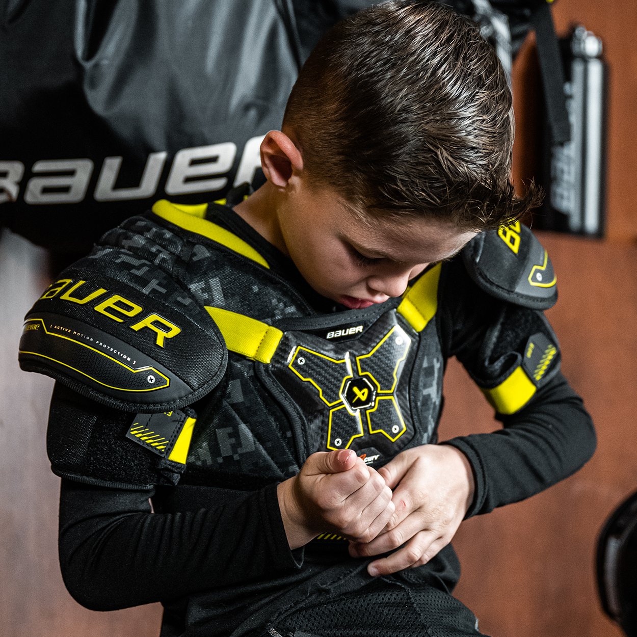 bauer-supreme-mach-paraspalle-youth image 2