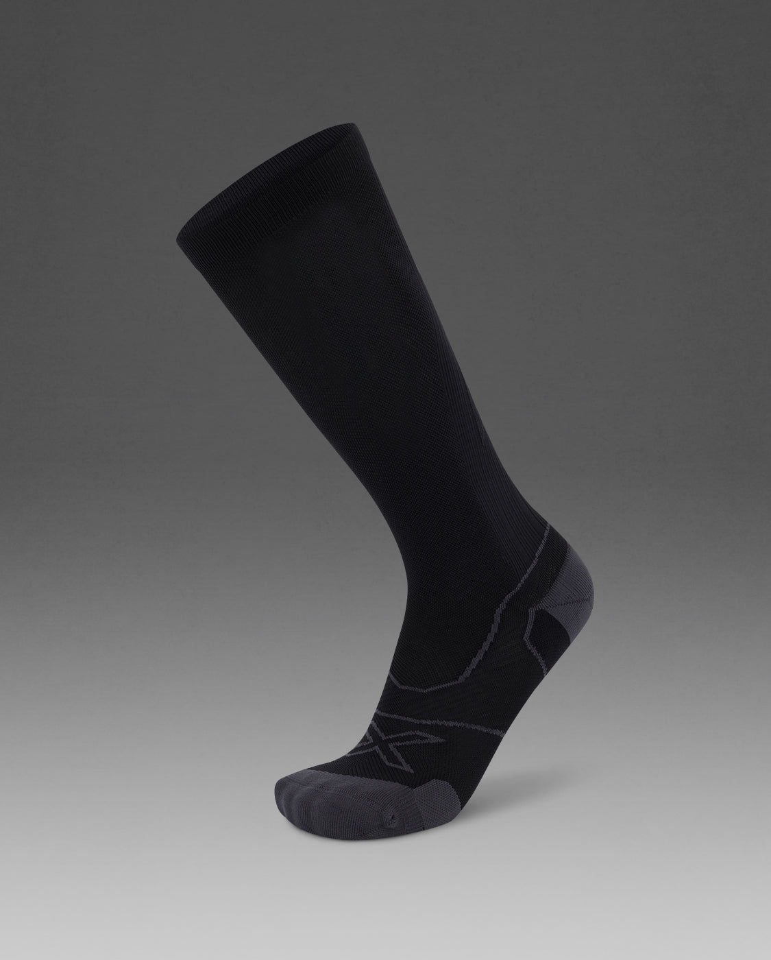 2xu-vectr-calze-compressione-cushion-nere-running image 1