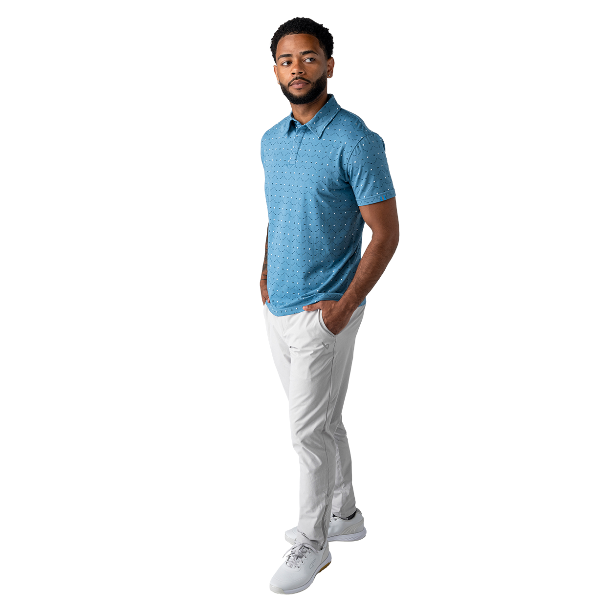 bauer-runoff-polo-performance-da-golf-uomo image 8