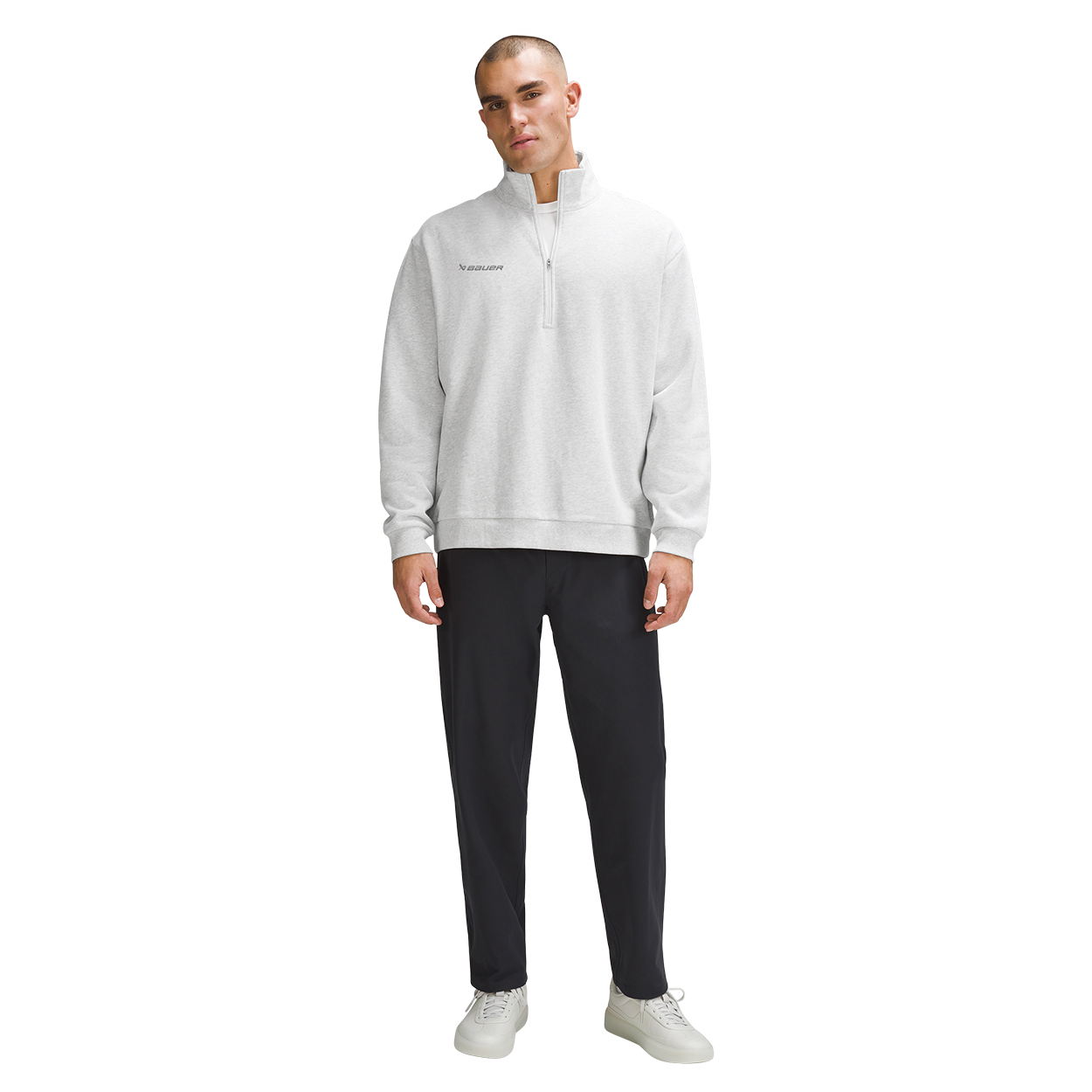 bauer-steady-state-half-zip-felpa-mezza-zip image 8