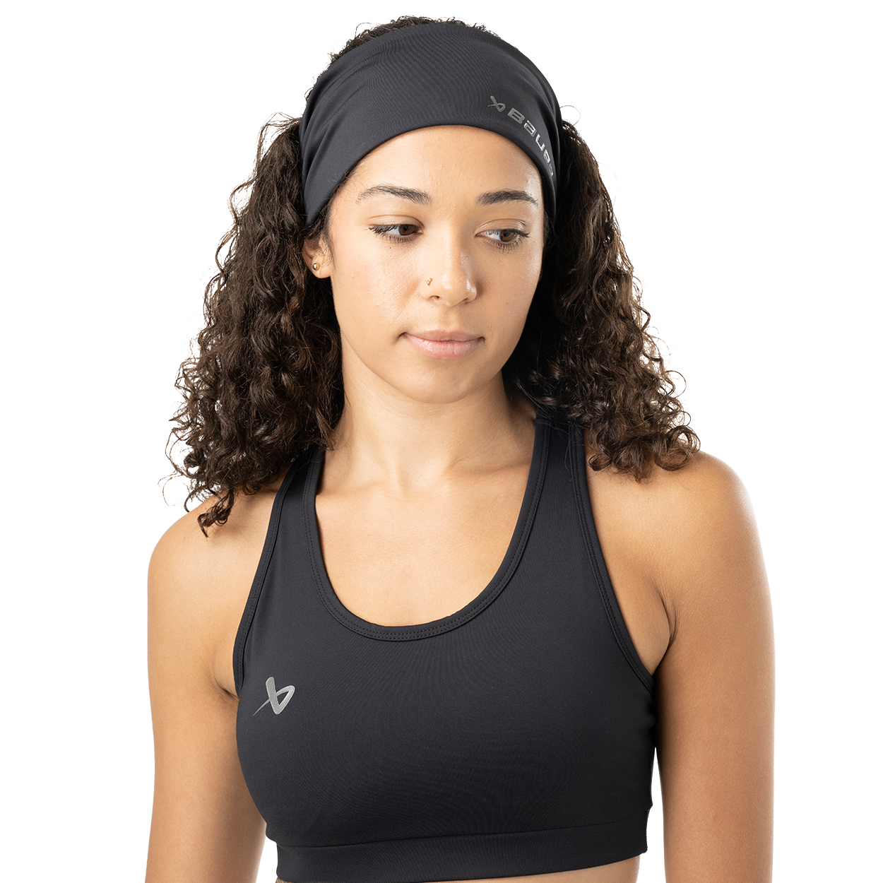 bauer-fascia-sportiva-donna-traspirante-anti-odore image 2