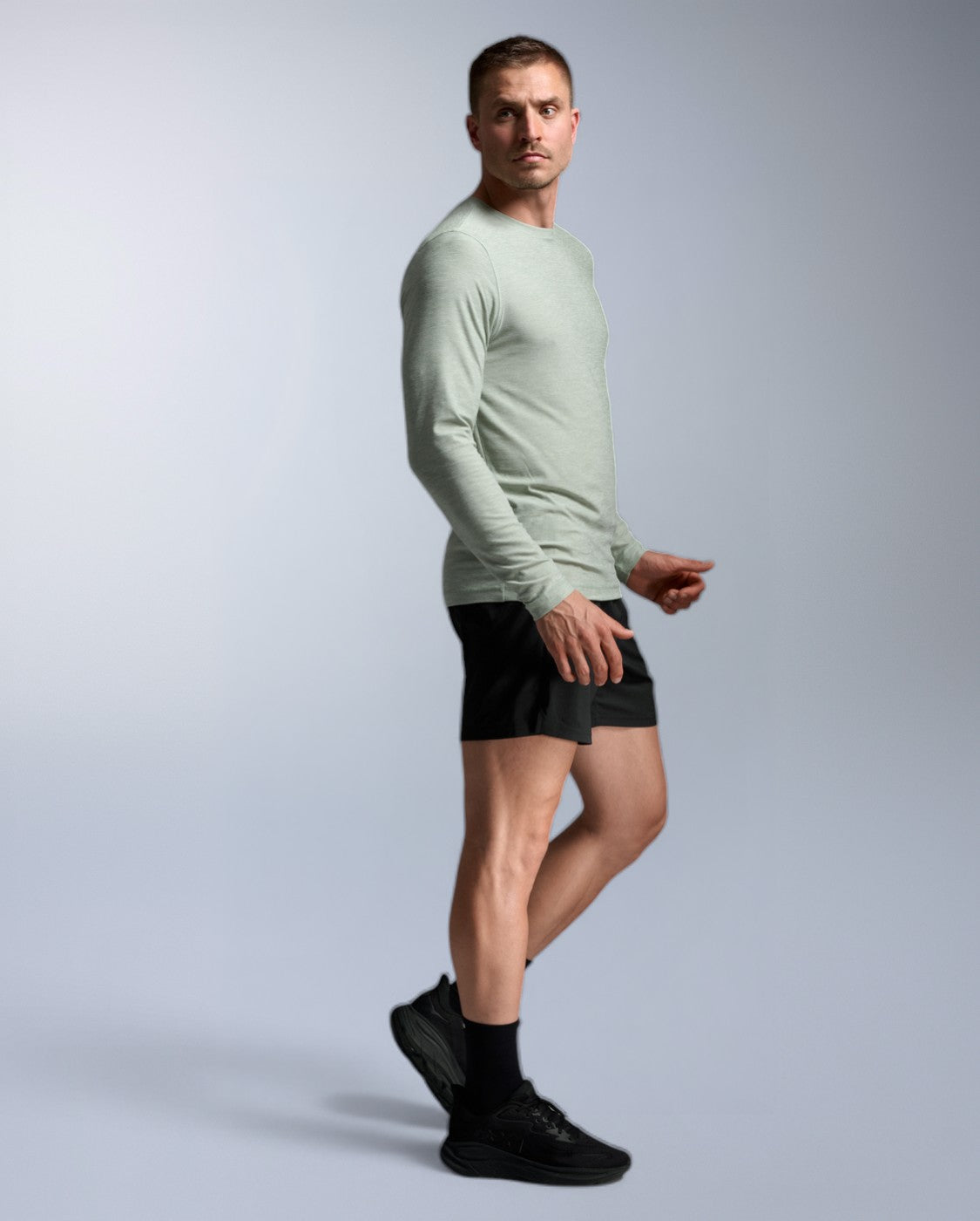 2xu-signature-long-sleeve-maglia-uomo-verde-899787 image 3