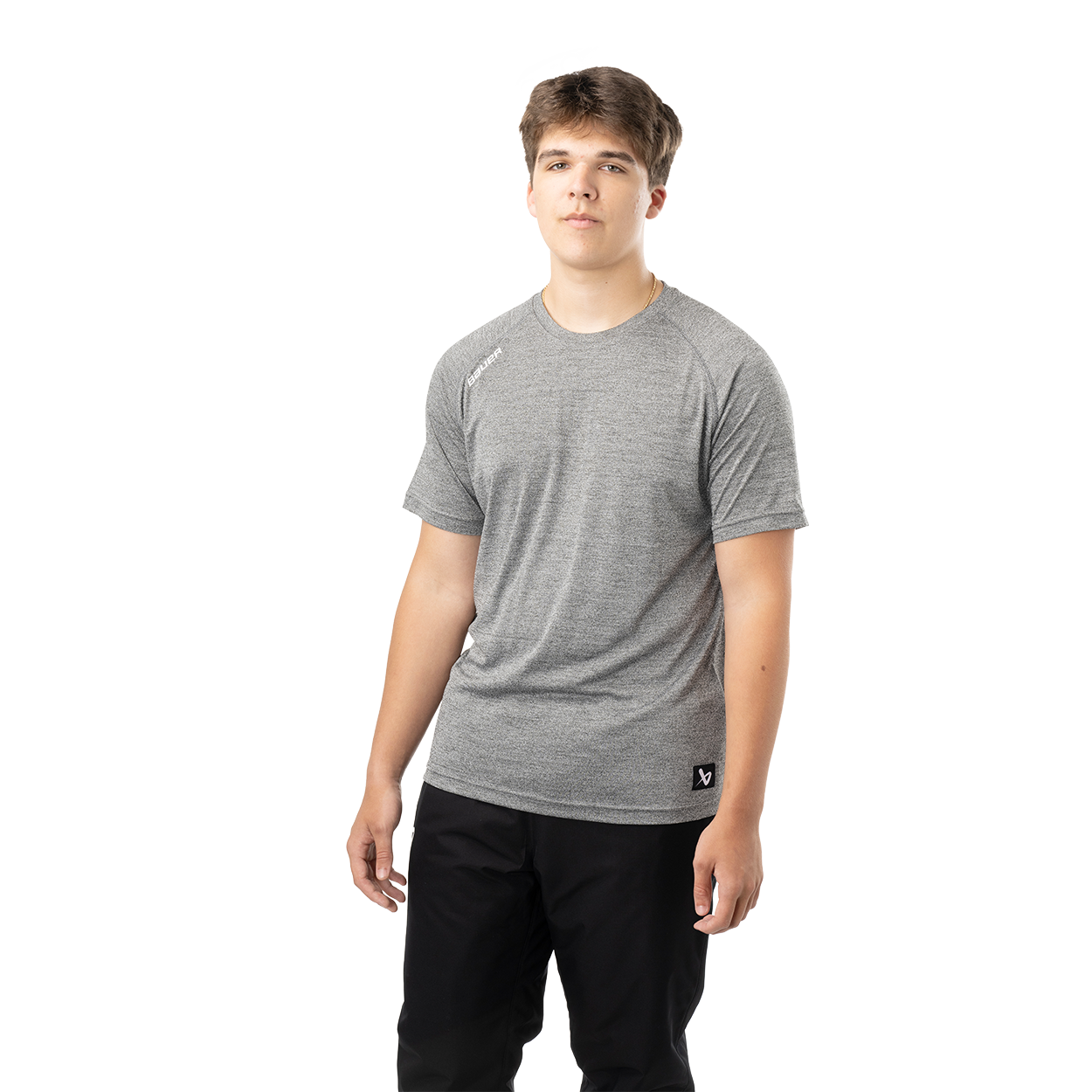 bauer-team-shortsleeve-tech-tee-senior-maglietta-training image 2