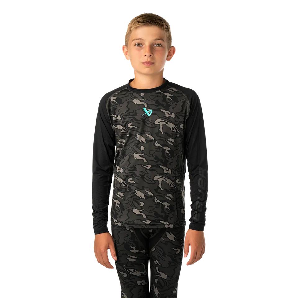 bauer-camo-performance-baselayer-manica-lunga-youth-intimo-tecnico image 1