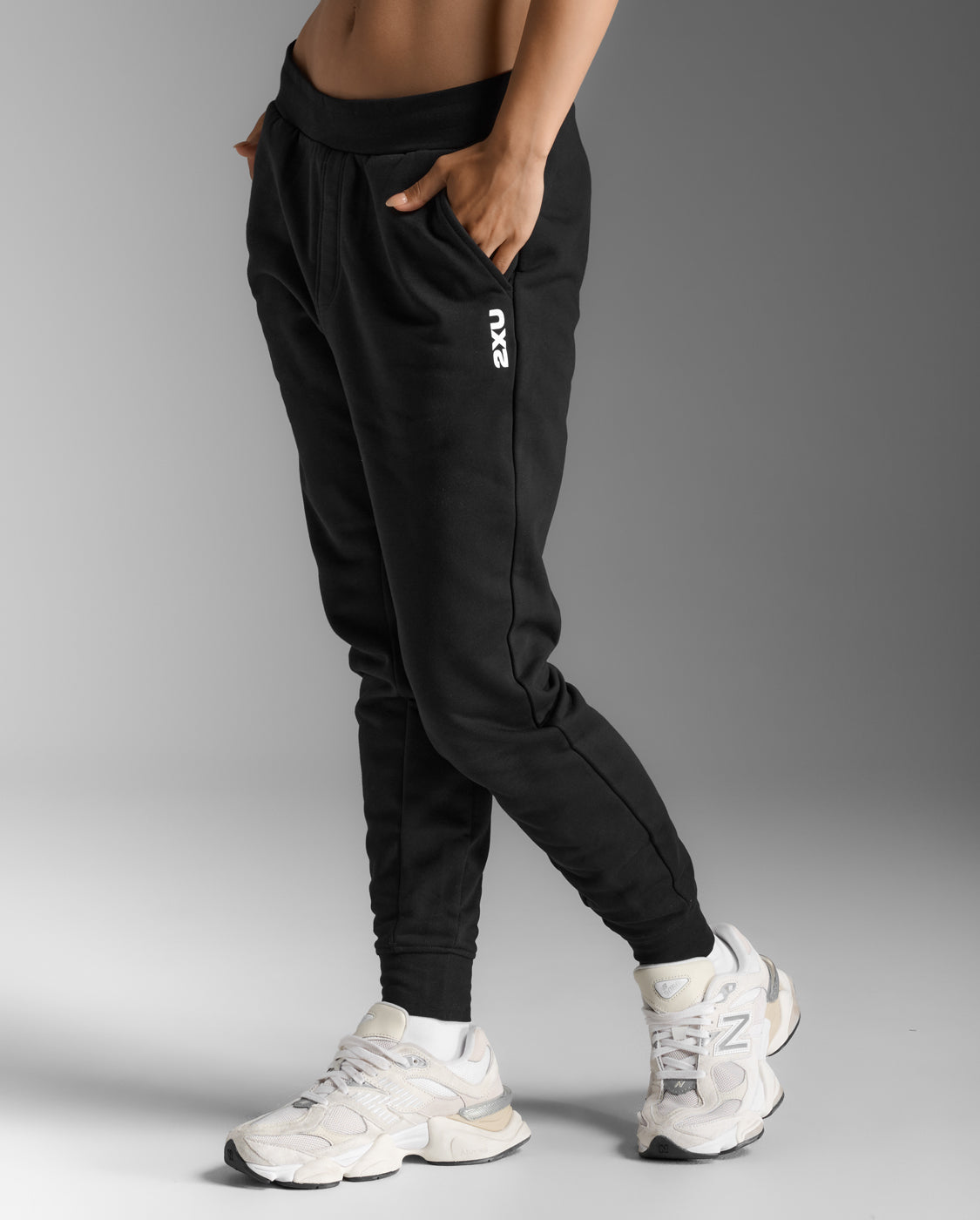 2xu-aspire-trackpants-donna-pantaloni-felpa-neri image 4