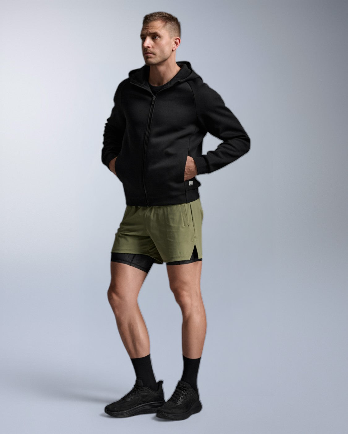 2xu-commute-smooth-spacer-full-zip-felpa-uomo-nero image 6