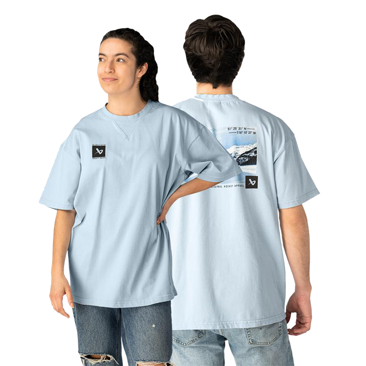bauer-sky-boxy-tee-senior-t-shirt-boxy image 1