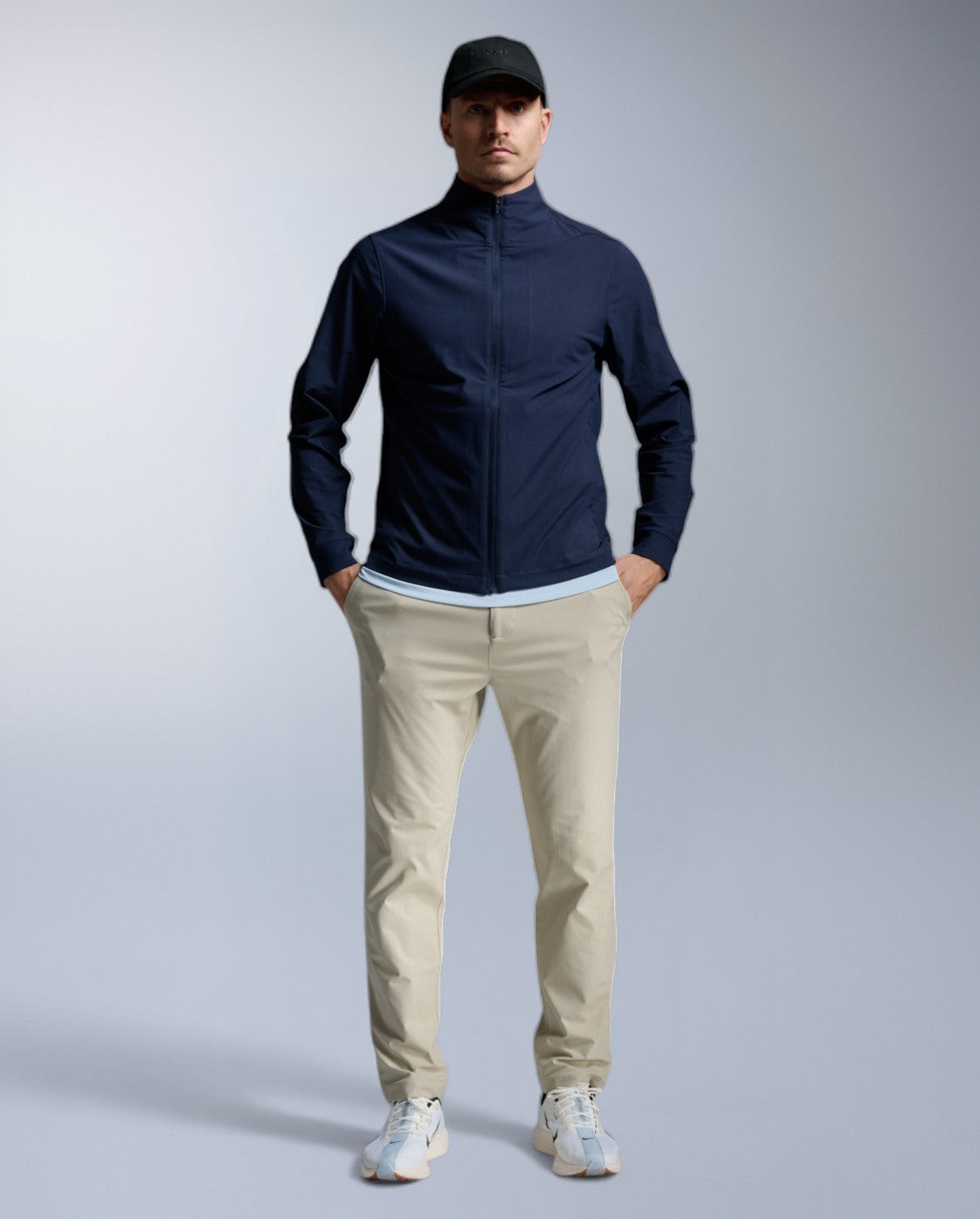 2xu-signature-hybrid-jacket-giacca-training-blu-regular image 4