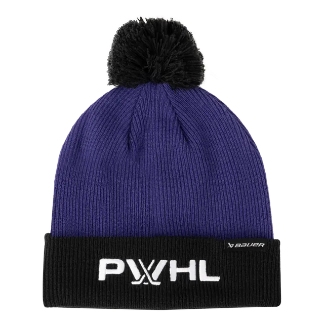 bauer-pwhl-knit-pom-uomo-berretto-con-pompon image 1