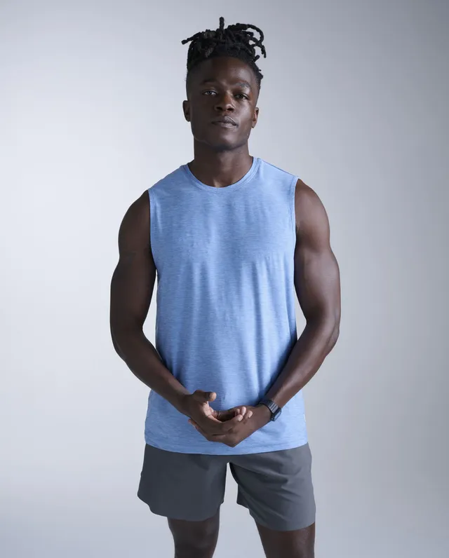 2xu-signature-tank-canotta-training-uomo-blu-2 image 1