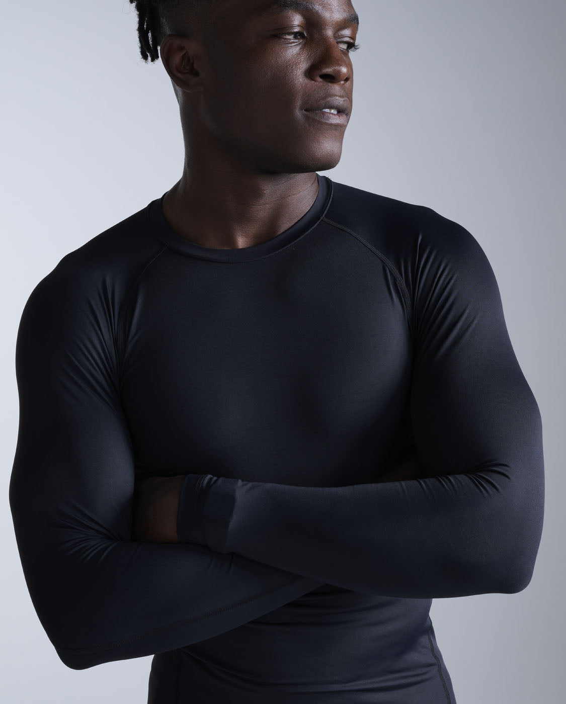 2xu-core-compression-maglia-manica-lunga-nero image 1