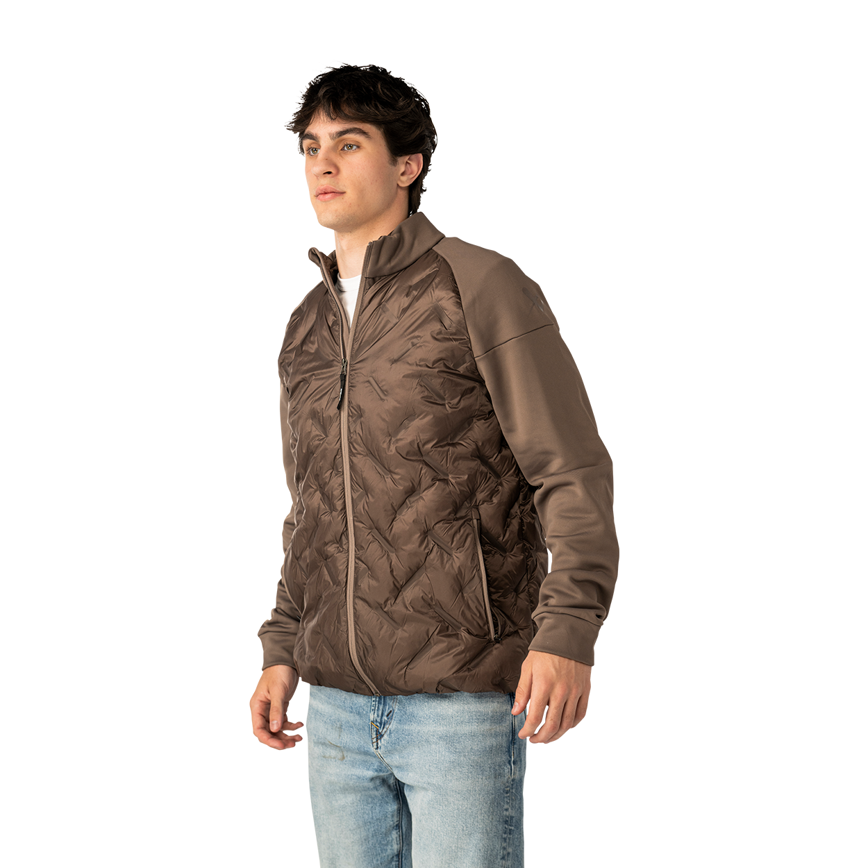 bauer-hybrid-giacca-senior-imbottita-primaloft-trapuntata image 2