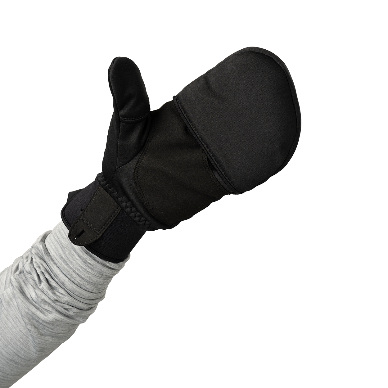 bauer-hybrid-flip-mitten-moffole-senior image 4