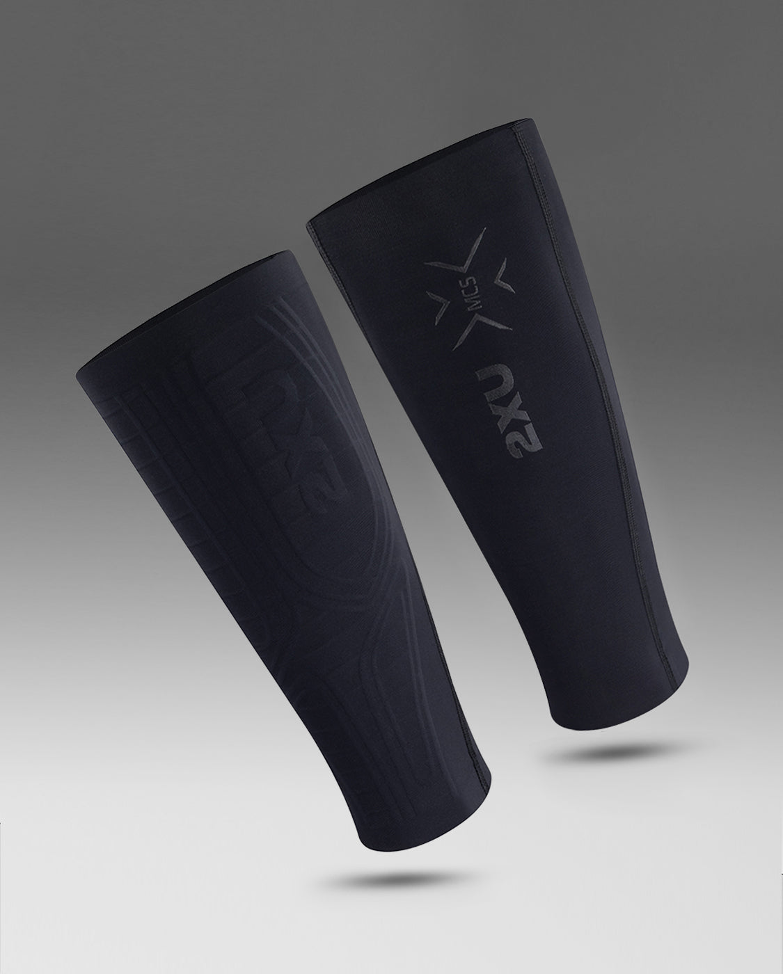 2xu-light-speed-compression-calf-guards-nero image 2