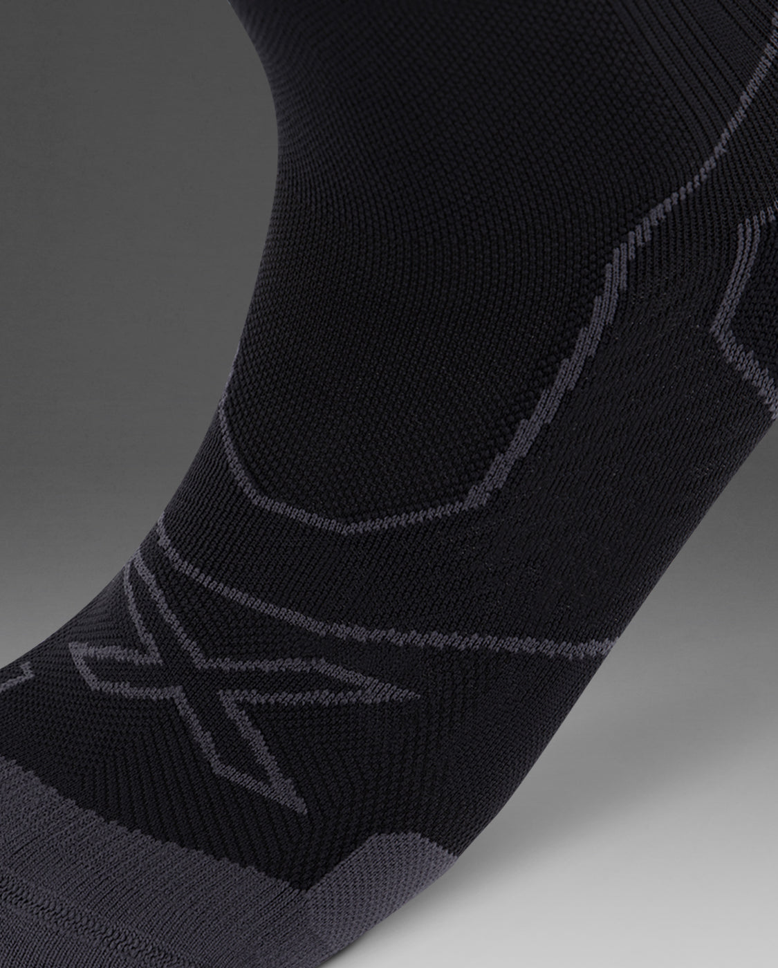 2xu-vectr-calze-compressione-cushion-nere-running image 2