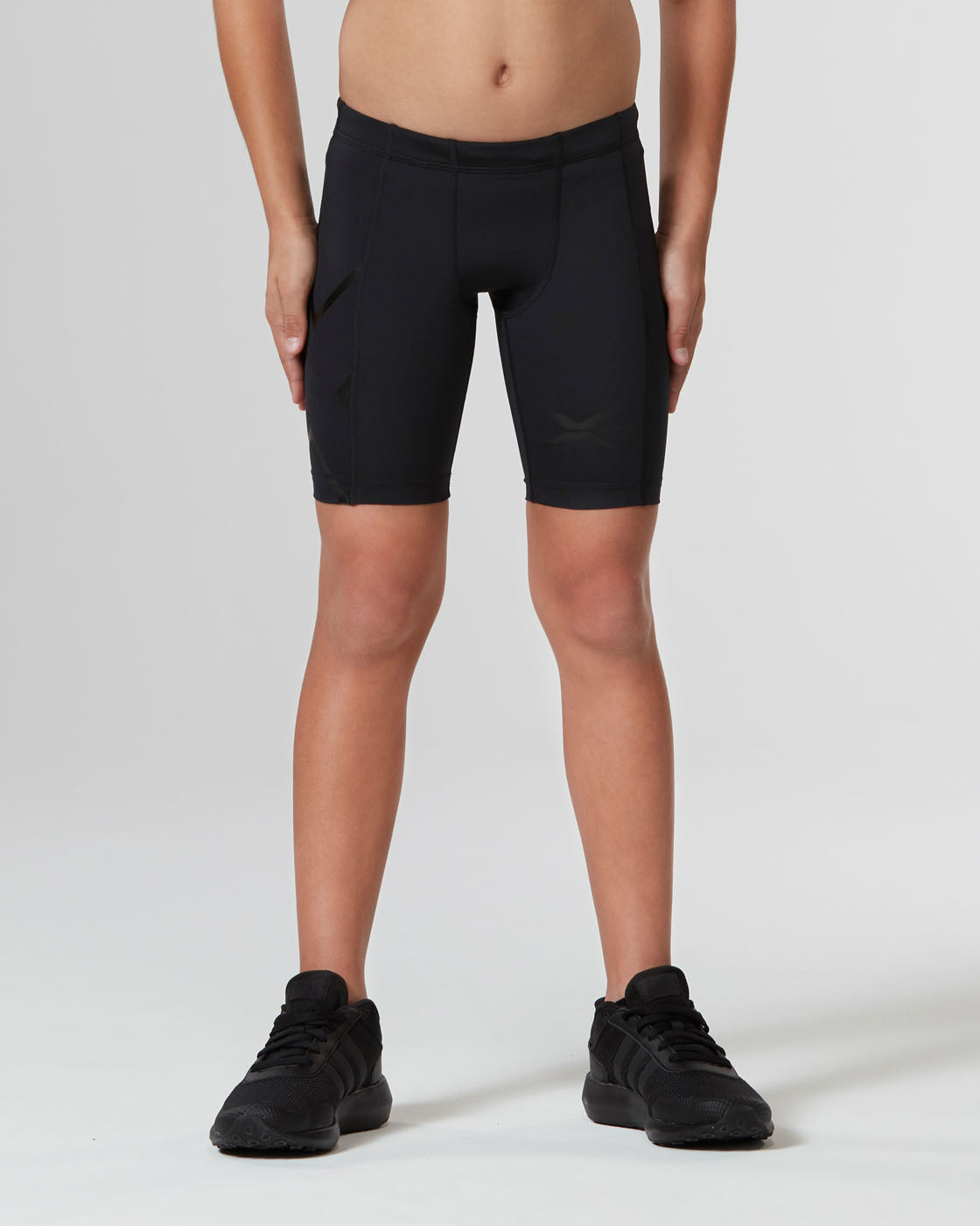 2xu-core-boys-compression-shorts-ragazzo-nero image 1