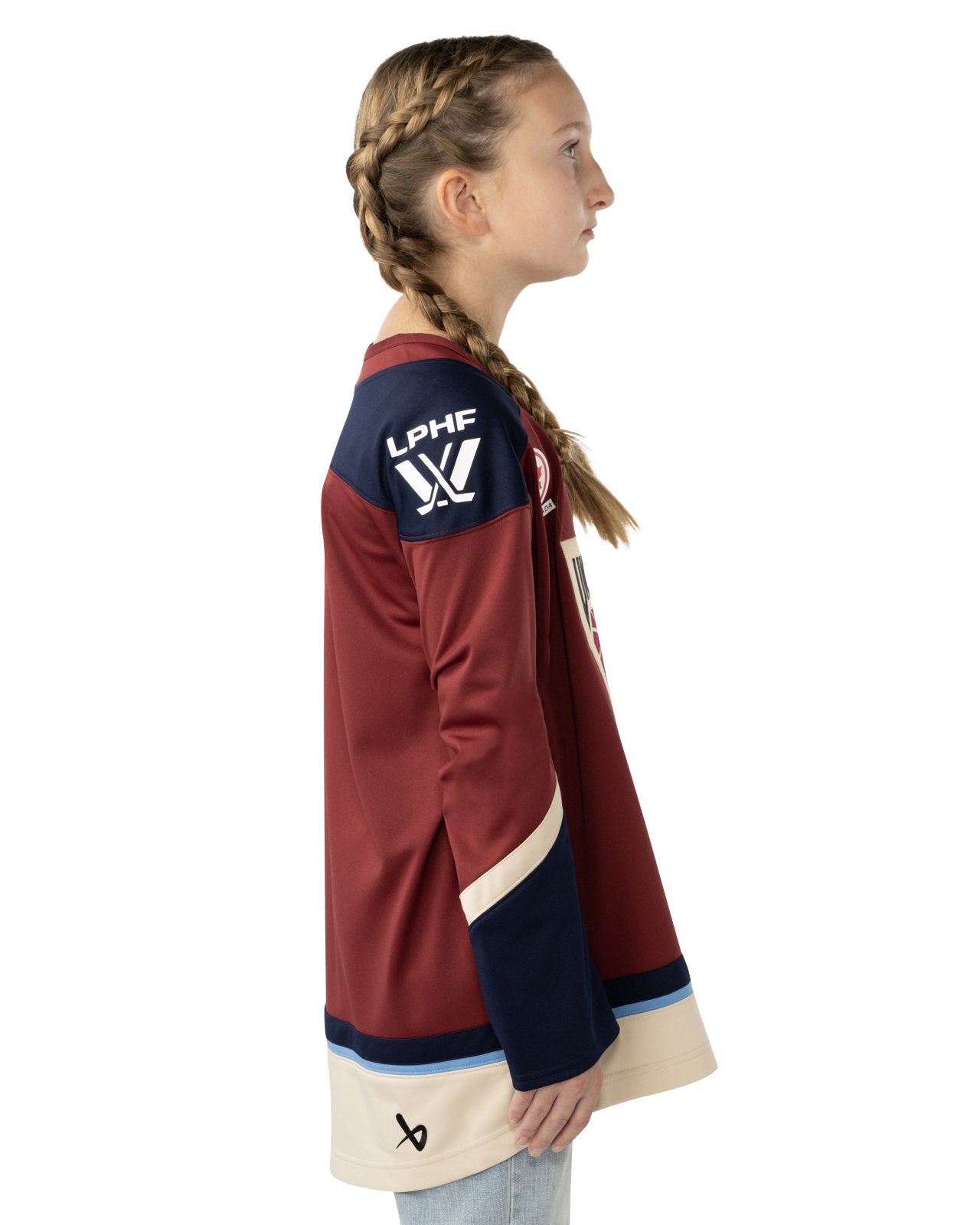 bauer-pwhl-montreal-victoire-maglia-home-replica-bambino-kids image 4
