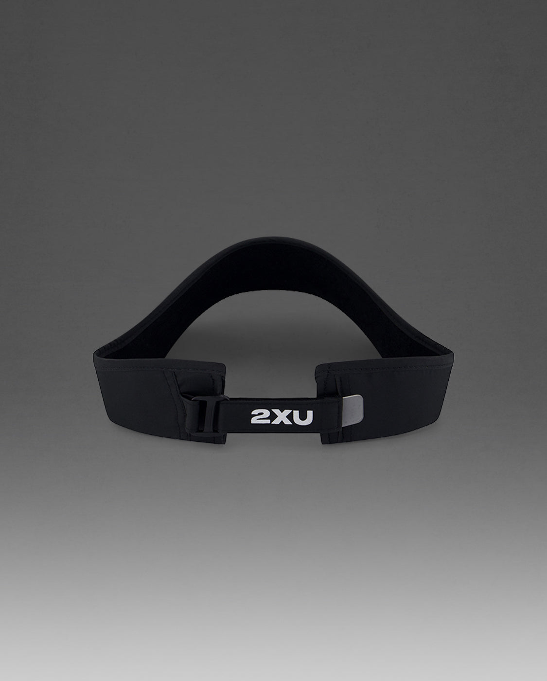 2xu-run-visor-unisex-nero-visiera-running-leggera image 3