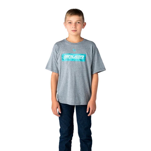 bauer-fuse-energy-graphic-tee-youth-t-shirt-ragazzo-blu-elettrico image 1