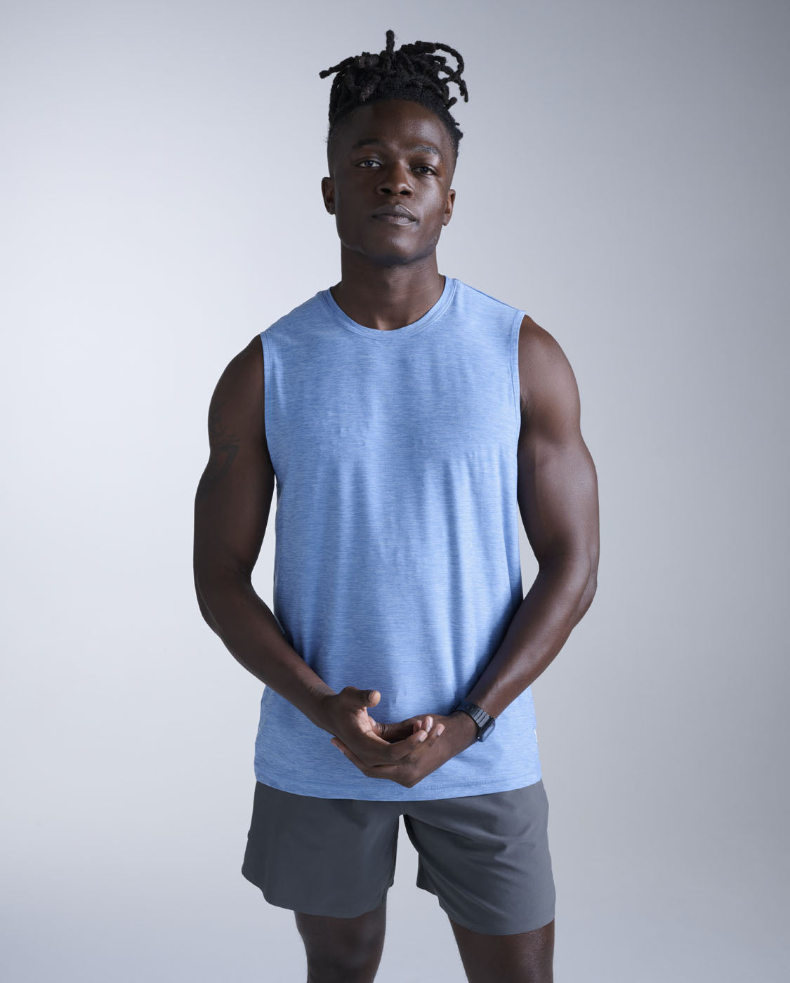 2xu-signature-tank-canotta-training-uomo-blu-2 image 1