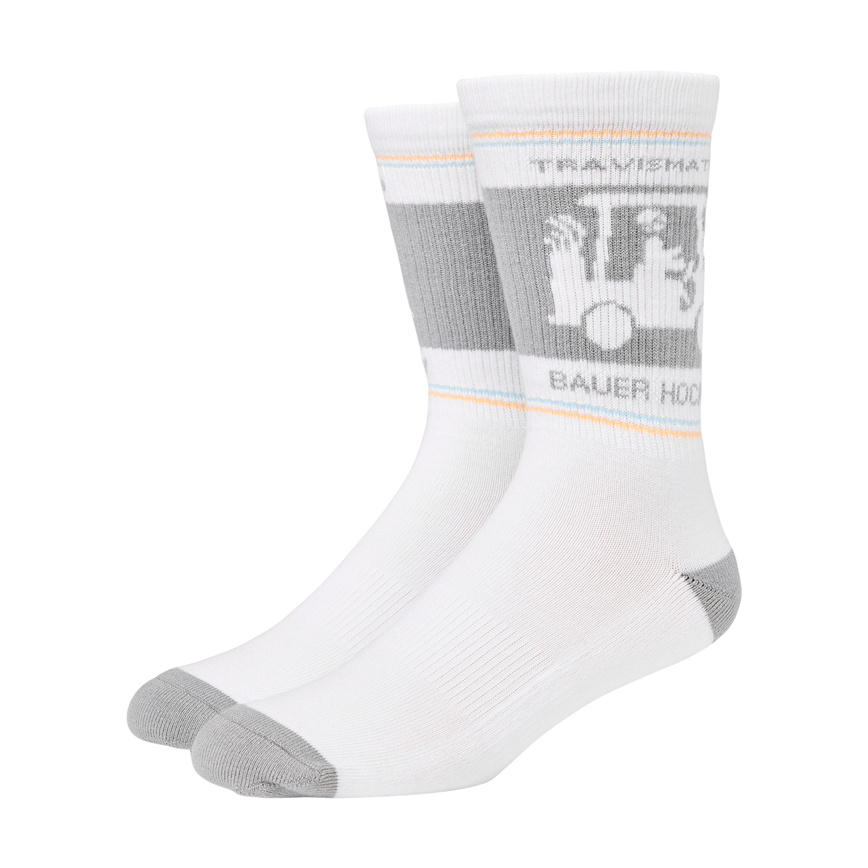 bauer-x-travismathew-no-goalie-sock-calzino-unisex image 1