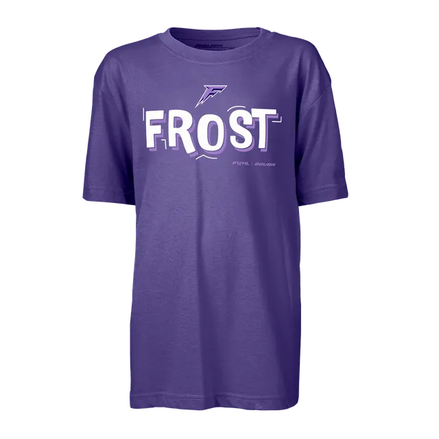 bauer-pwhl-graphic-tee-minnesota-youth-t-shirt-manica-corta image 1