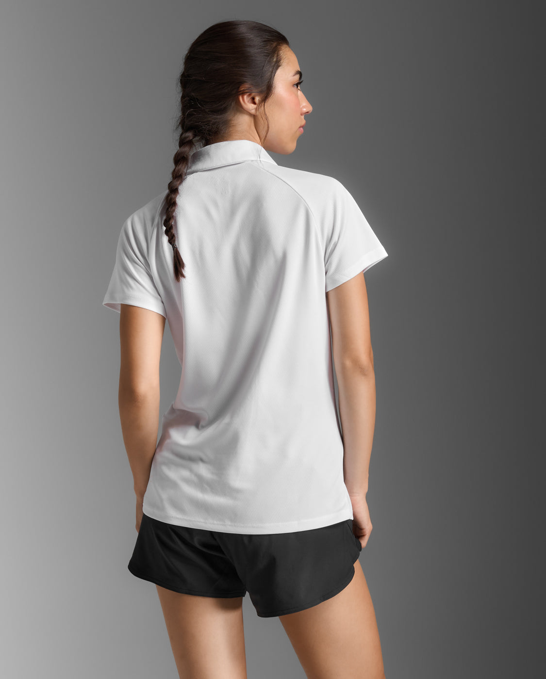 2xu-aspire-polo-donna-bianco-base-white image 3