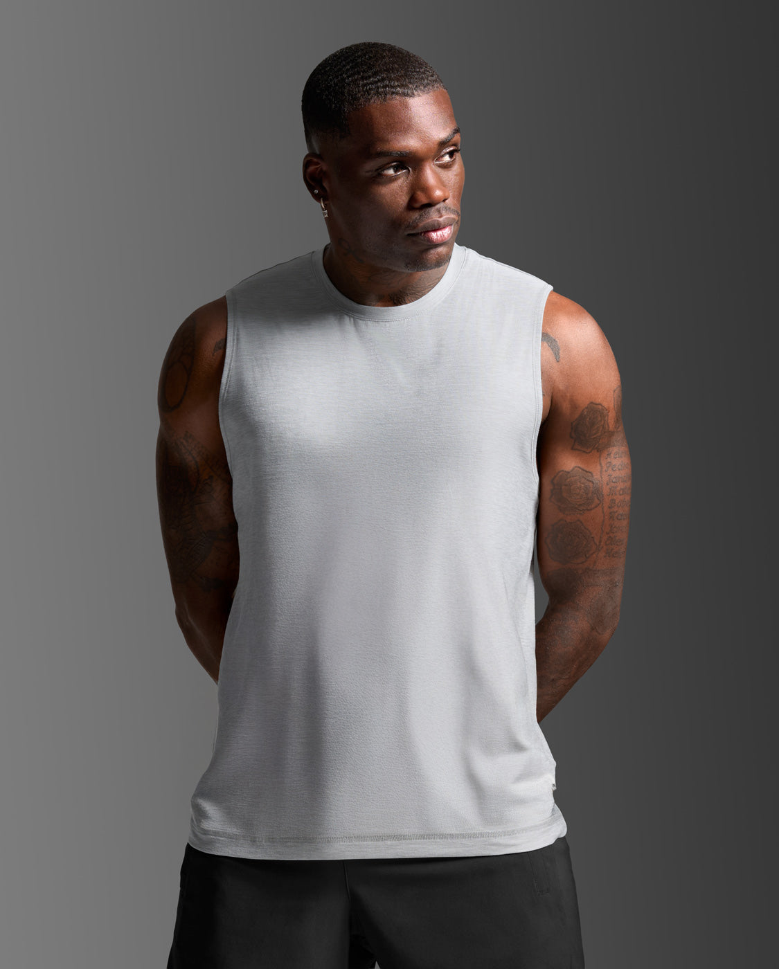 2xu-aspire-signature-tank-uomo-canotta-palestra-grigia image 6
