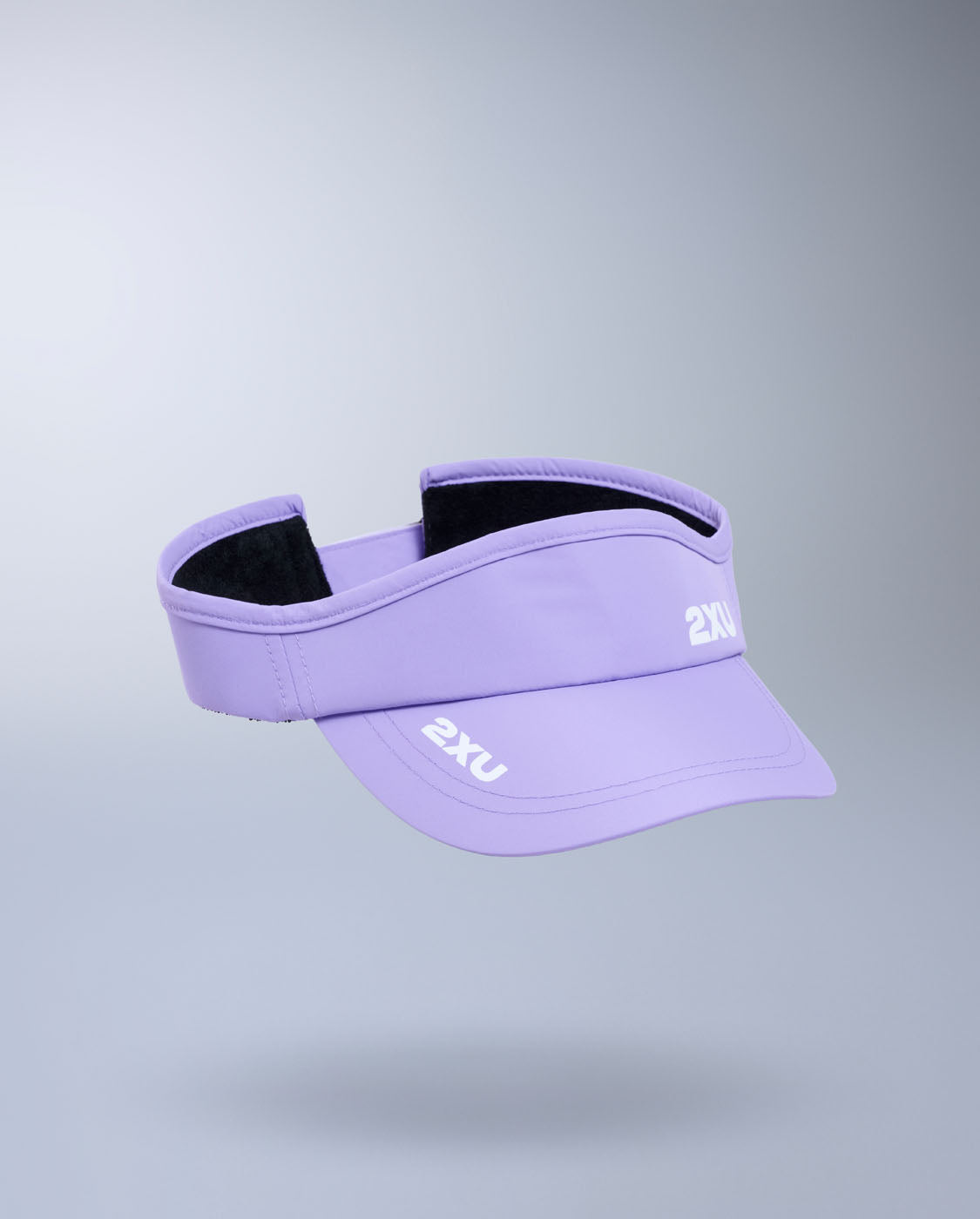 2xu-run-visor-viola-visiera-running-unisex image 1
