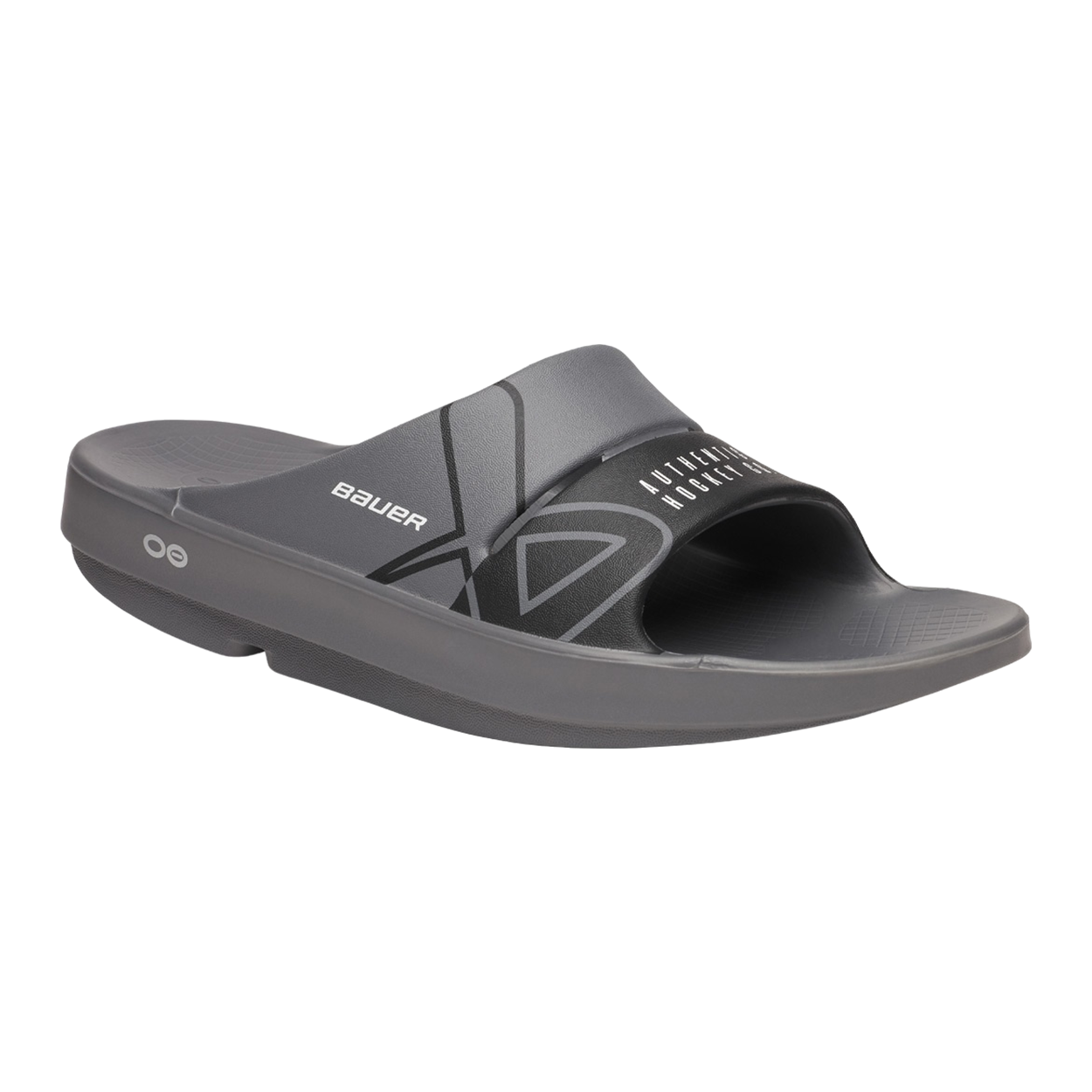bauer-oofos-sport-slide-senior-grigie-ciabatte-recupero-s25 image 3