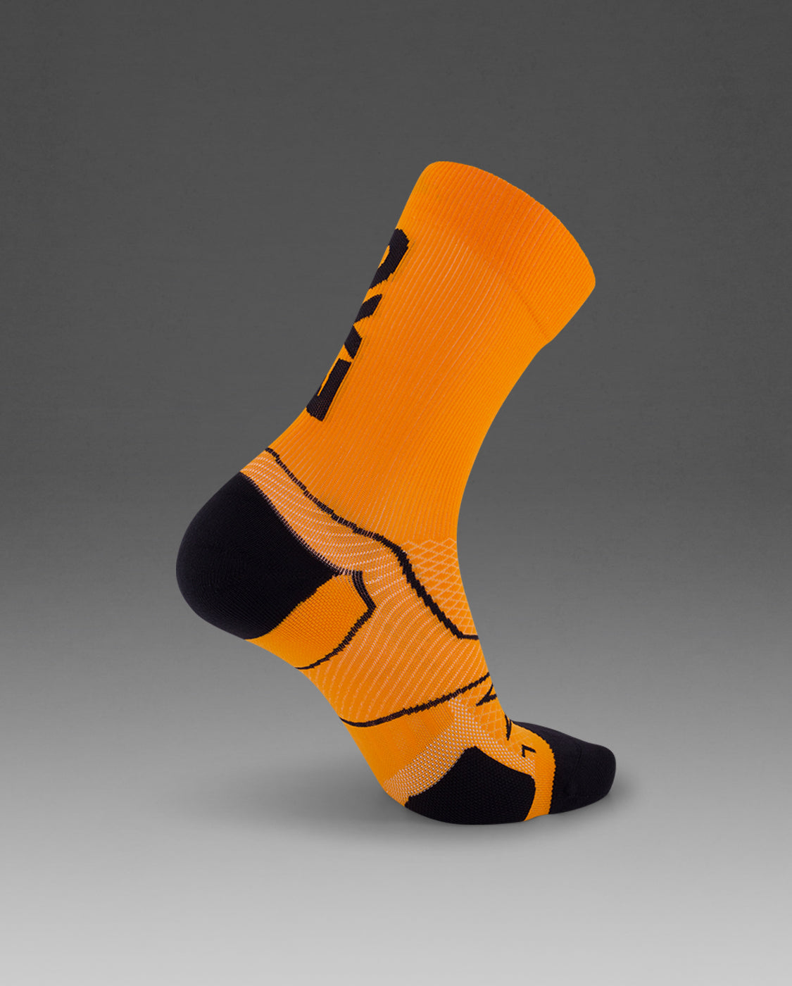 2xu-vectr-cushion-crew-socks-calze-running-arancioni image 3