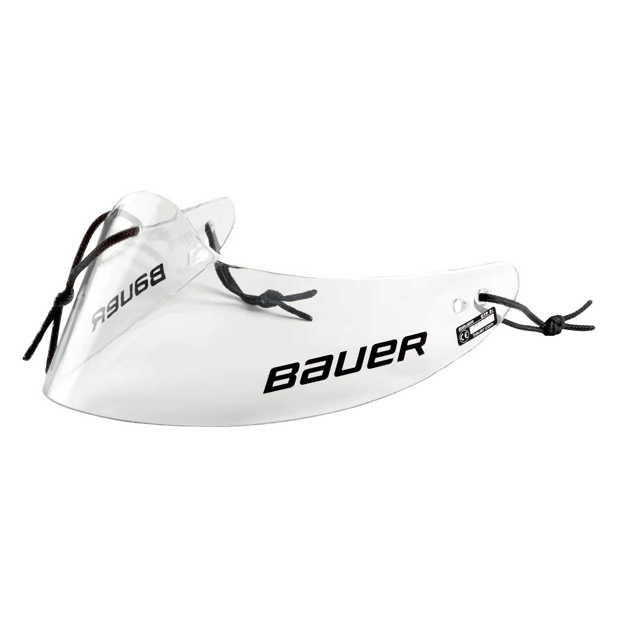 bauer-proteggi-gola-portiere-hockey-in-plastica-trasparente image 1