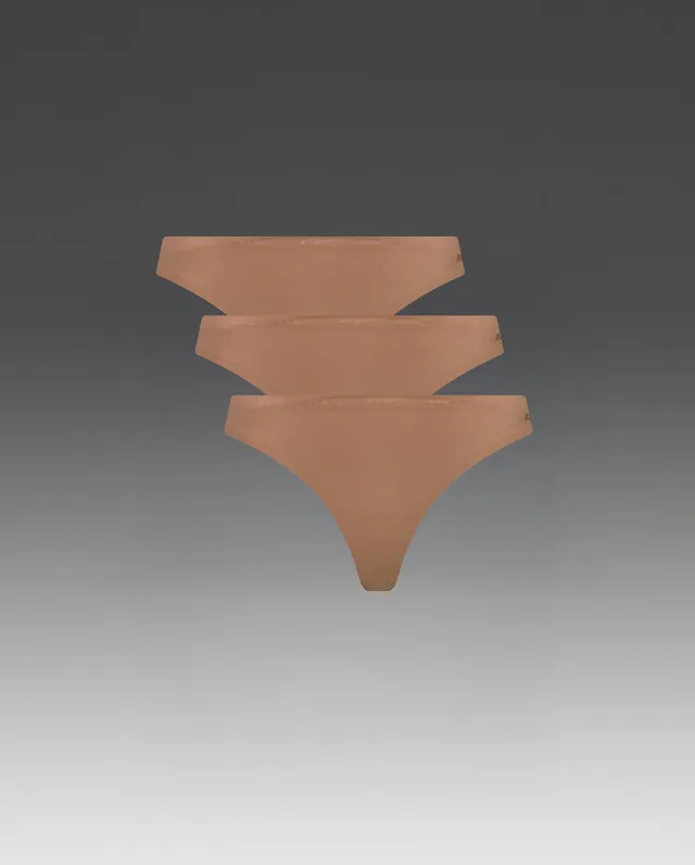 2xu-invisible-g-string-3-pack-donna-slip-beige image 1