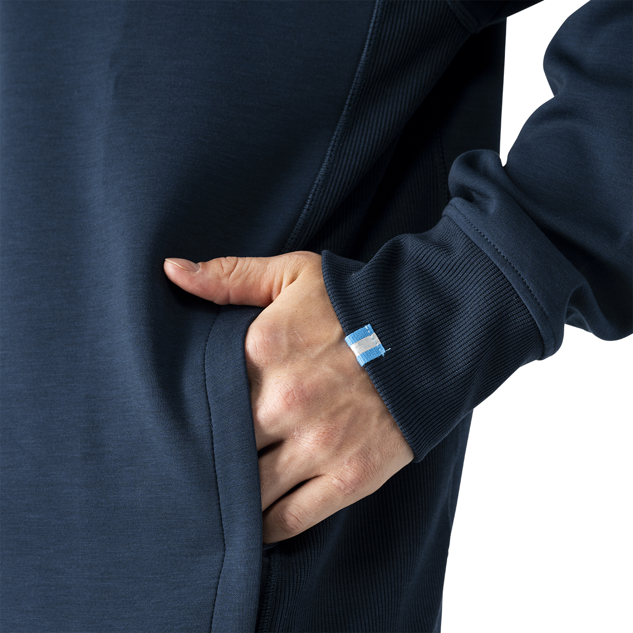 bauer-travel-quarter-zip-senior-felpa-hockey-mezza-zip image 2