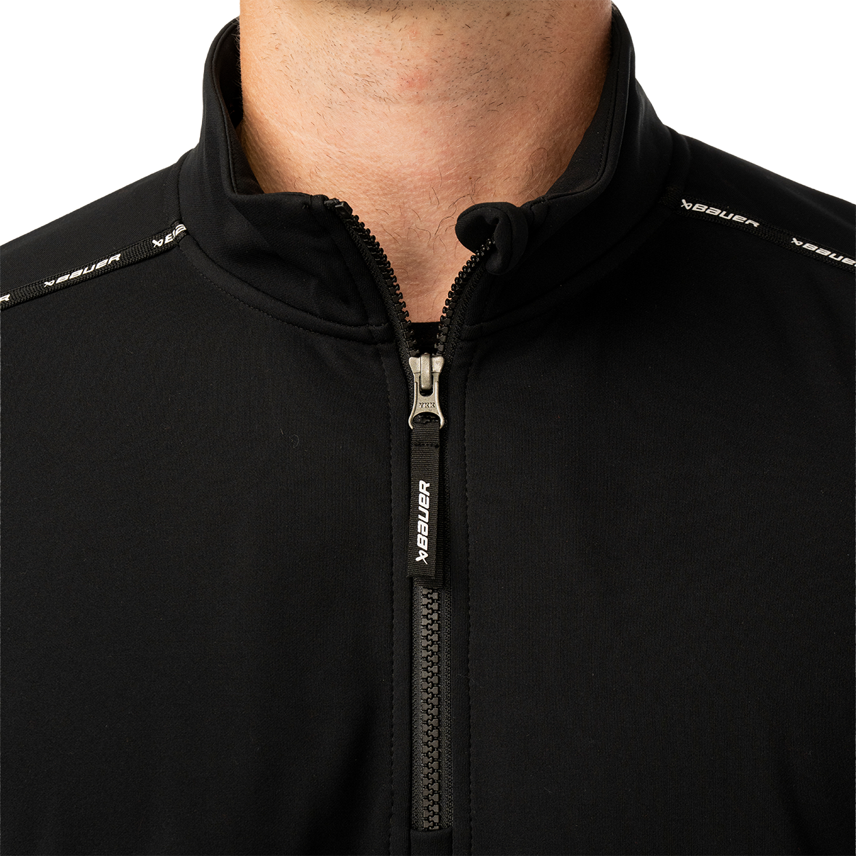 bauer-team-fleece-1-2-zip-senior-felpa-allenamento image 5