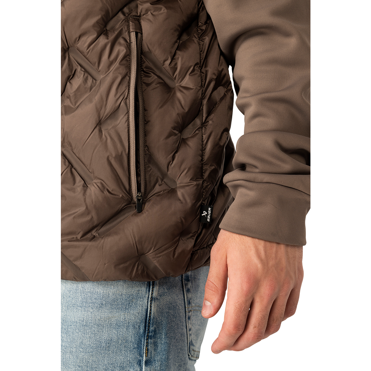bauer-hybrid-giacca-senior-imbottita-primaloft-trapuntata image 6