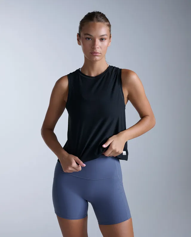 2xu-form-soft-jersey-relaxed-tank-donna-nero image 1