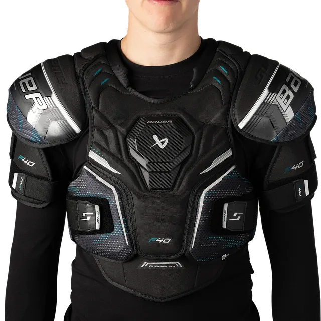 bauer-supreme-f40-junior-spallaccio-hockey-su-ghiaccio image 1