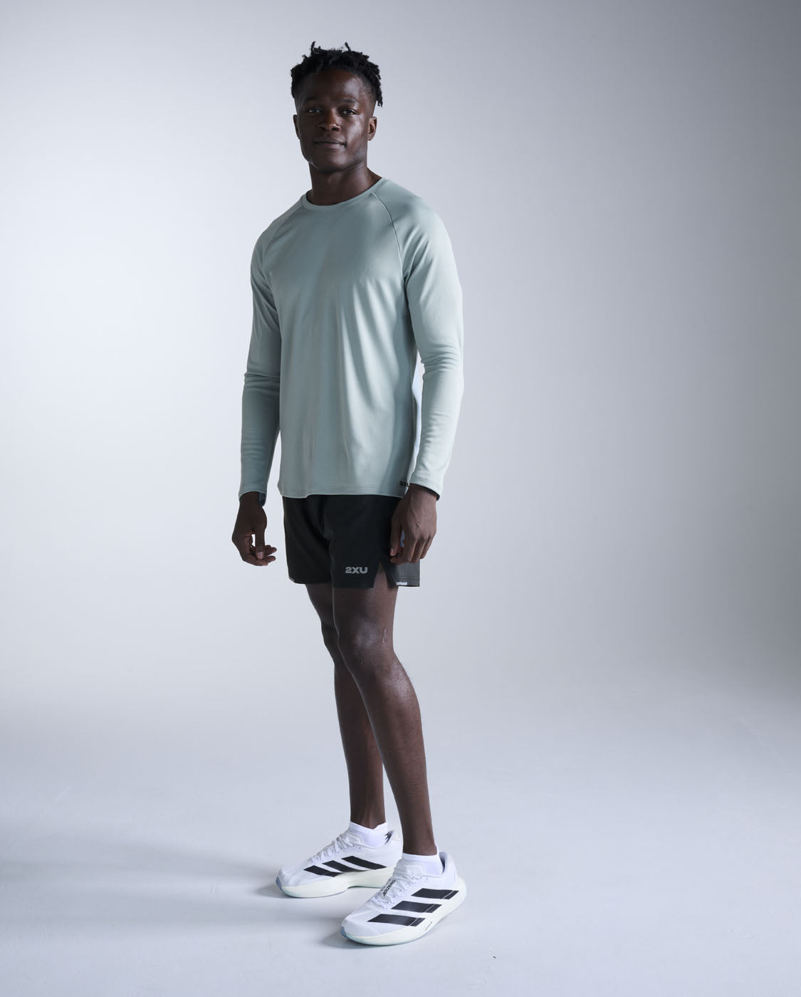 2xu-aero-long-sleeve-uomo-maglia-running-manica-lunga-blu image 5