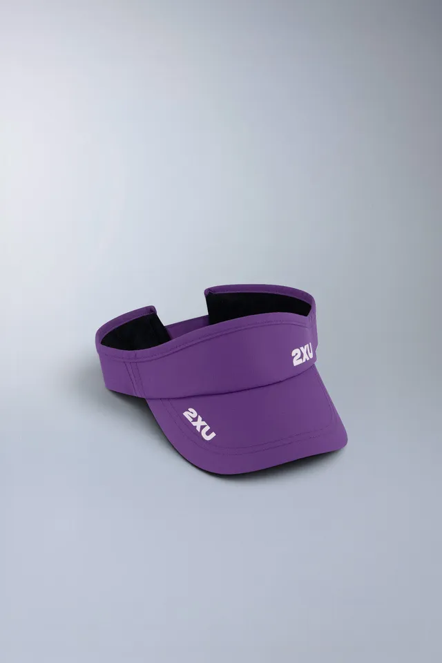 2xu-run-visor-viola-unisex image 1