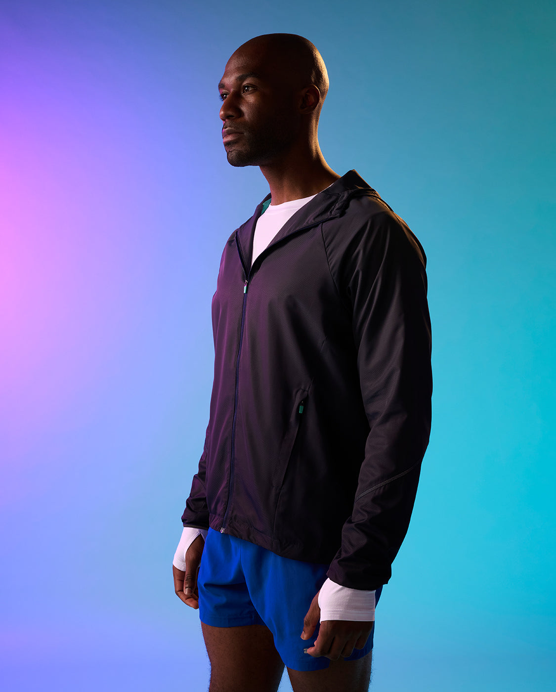 2xu-aero-hex-windbreaker-viola-scuro image 1