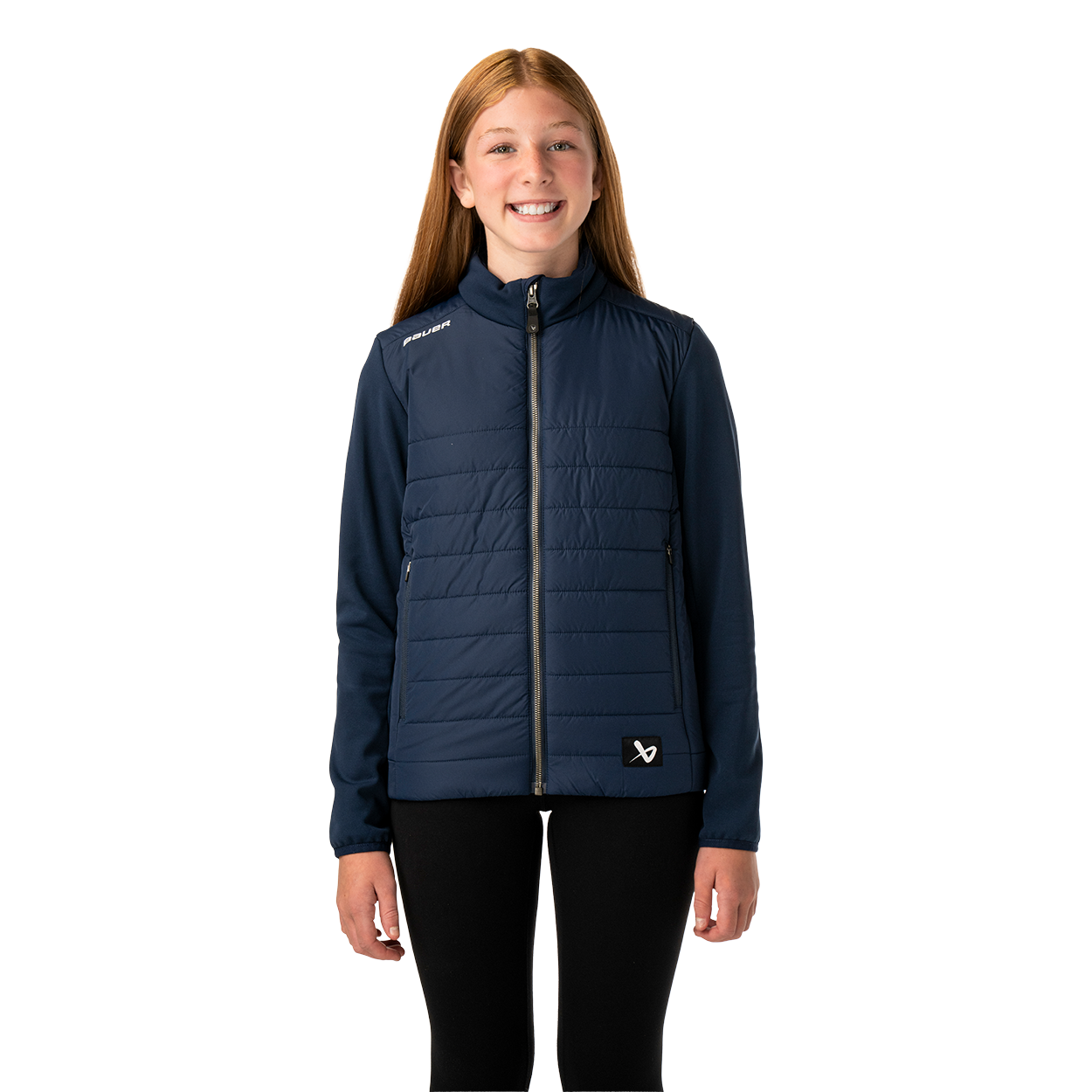 bauer-team-hybrid-giacca-youth-giaccone-ibrido-ragazzi image 2