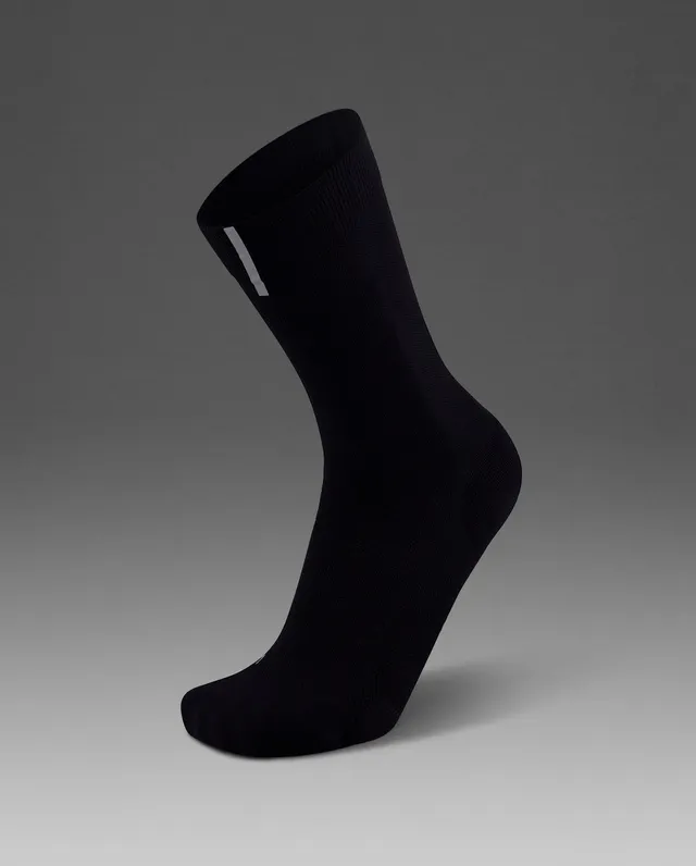 2xu-vectr-reflective-crew-socks-calze-running-nere image 1