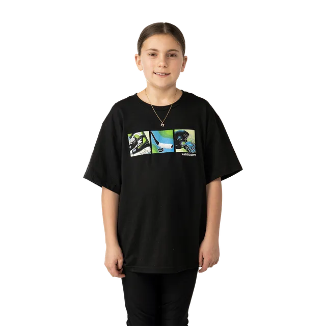 bauer-element-graphic-tee-youth-t-shirt-hockey-ragazzo image 1