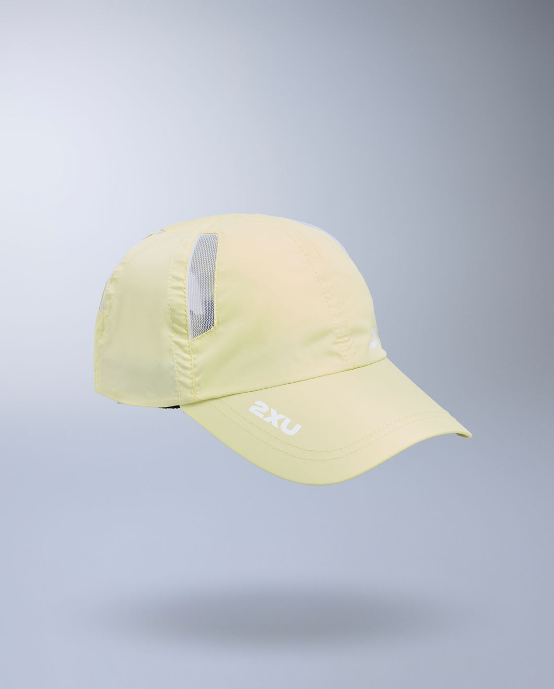 2xu-run-cap-berretto-running-unisex-giallo-chiaro image 1